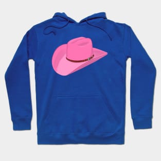 Pink Cowgirl Hat Hoodie